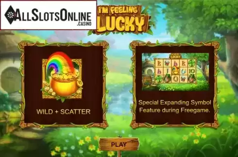 Start Screen. Im feeling Lucky from Rocksalt Interactive