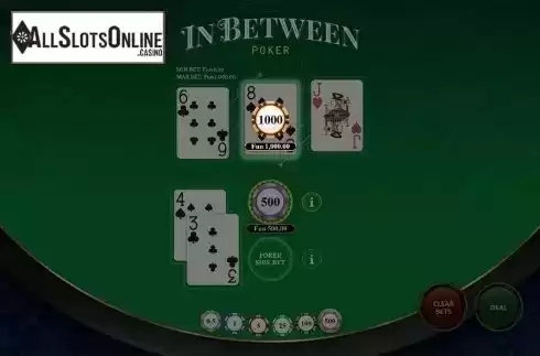 Game workflow 2. In Between Poker from OneTouch