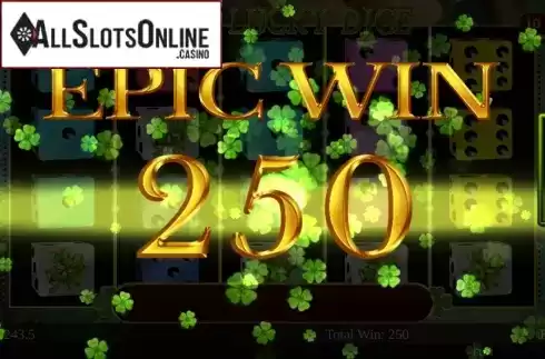 Epic Win. Irish Lucky Dice from Spinomenal