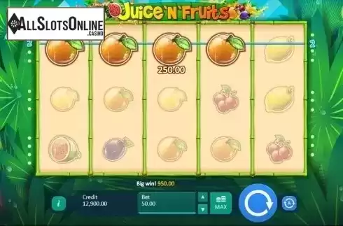 Screen 7. Juice and Fruits from Playson