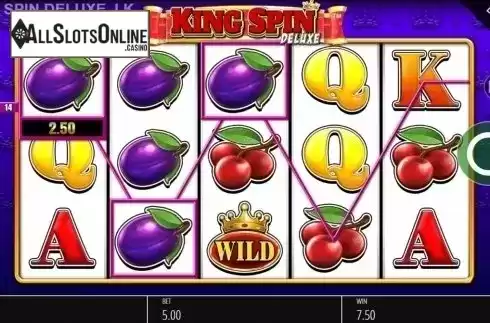 Win Screen 1. King Spin Deluxe from Blueprint