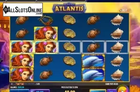 Screen 2. King of atlantis from IGT