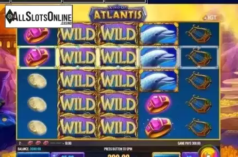 Screen 4. King of atlantis from IGT
