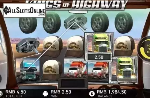 Screen 2. Kings of Highway from GamePlay