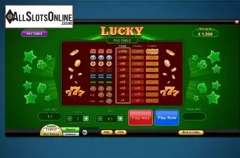 Paytable. Lucky 7 (NetoPlay) from NetoPlay
