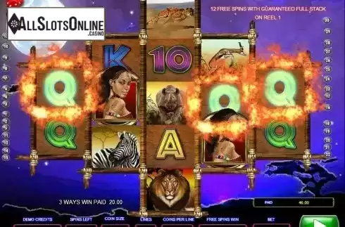 Win. Legends of Africa from 2by2 Gaming