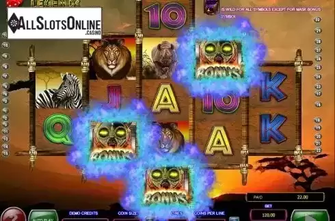 Bonus 1. Legends of Africa from 2by2 Gaming