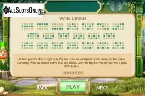 Screen4. Paddy Power Gold from Cayetano Gaming