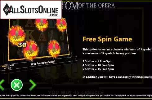 Features 2. Phantom of Opera from Fils Game