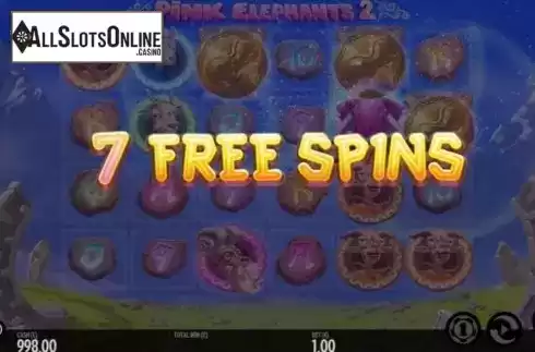Free Spins 1. Pink Elephants 2 from Thunderkick