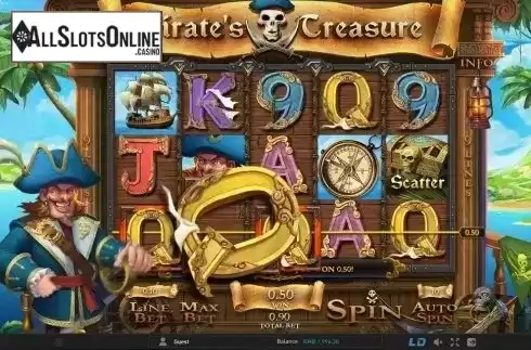 Screen 3. Pirate's Treasure from GamePlay