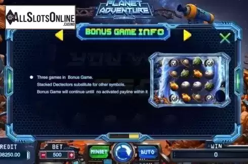 Bonus Game. Planet Adventure from TIDY