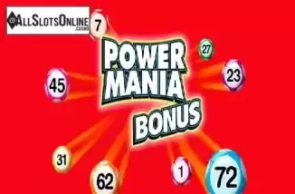 Power Mania Bonus. Powermania Bonus Bingo from ZITRO