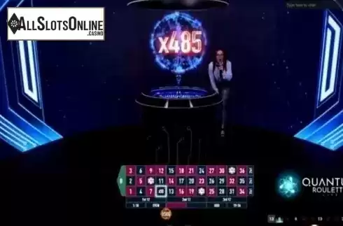 Game Screen 2. Quantum Roulette from Playtech