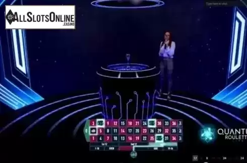 Game Screen 1. Quantum Roulette from Playtech