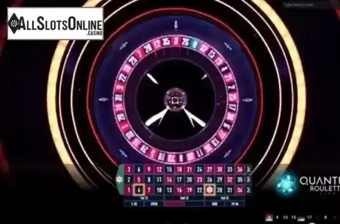 Game Screen 3. Quantum Roulette from Playtech