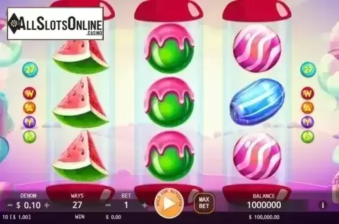 Reel Screen. Quick Play Candy from KA Gaming