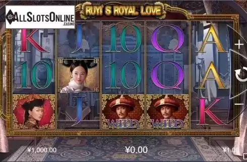 Reel screen . Ruyi's Royal Love from Iconic Gaming