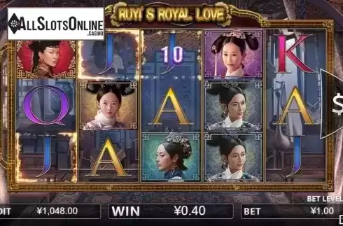 Win screen 2. Ruyi's Royal Love from Iconic Gaming