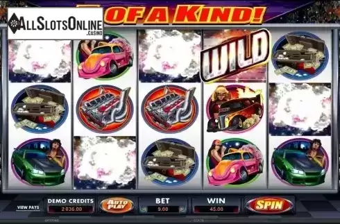 Screen7. Racing For Pinks from Microgaming
