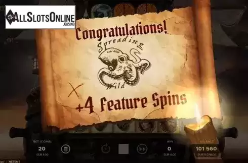 Free Spins 2. Rage of the Seas from NetEnt