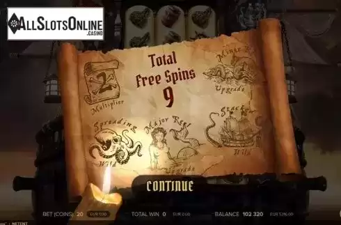 Free Spins 4. Rage of the Seas from NetEnt