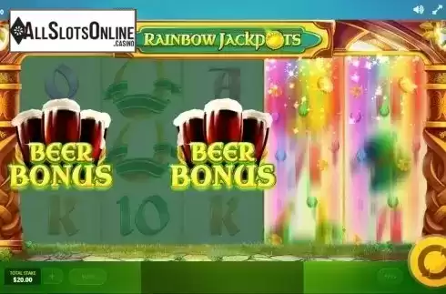 Game workflow 2. Rainbow Jackpots from Red Tiger