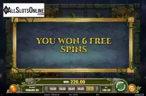 Free Spins 1. Rainforest Magic from Play'n Go