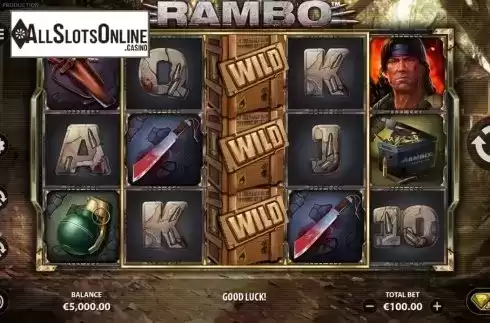 Wild Symbols. Rambo (StakeLogic) from StakeLogic