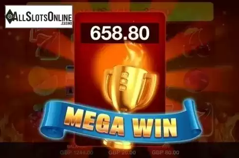 Mega Win. Red Hot Win Spin from Probability Jones