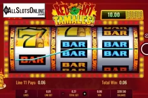 Win Screen 1. Red Hot Tamales from IGT