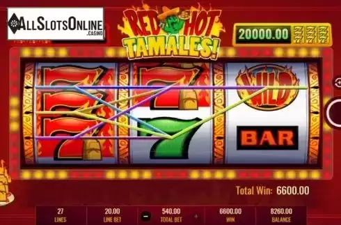 Win Screen 4. Red Hot Tamales from IGT