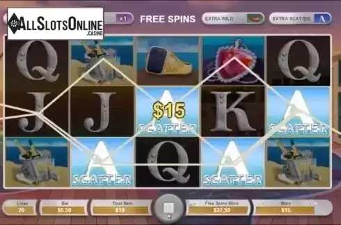 Free Spins Win Screen 2. Redeem the Dream from NeoGames