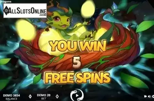 Free Spins 1. Reign of Dragons from Evoplay Entertainment