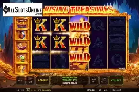 Free Spins 2. Rising Treasures from Greentube