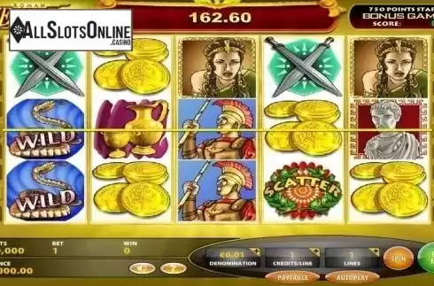 Reel Screen. Roman Empire (IGT) from IGT