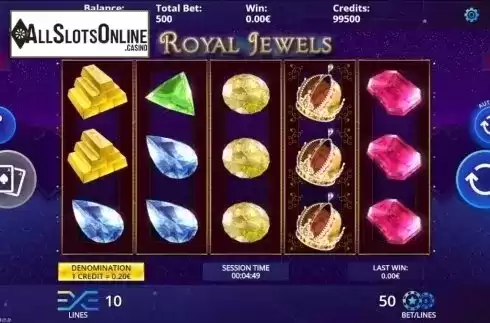 Reel Screen. Royal Jewels (DLV) from DLV