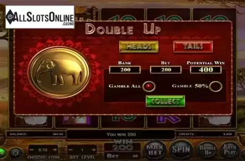Gamble screen 1. Stampede (Betsoft) from Betsoft