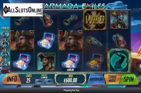 Win Screen 2. Starmada Exiles from Playtech