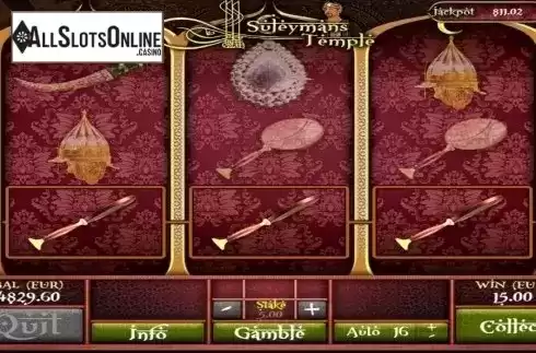 Win screen. Suleyman's Temple from AlteaGaming