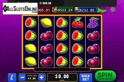 Game Screen. Super Fruits (GMW) from GMW