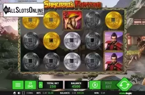 Main Game. Samurai's Fortune from StakeLogic