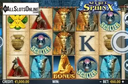 Reel Screen. Secret of Sphinx from Octavian Gaming