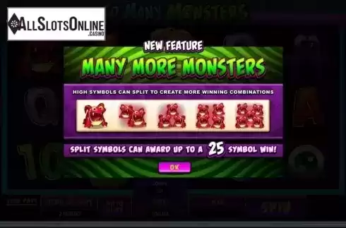 Screen2. So Many Monsters from Microgaming