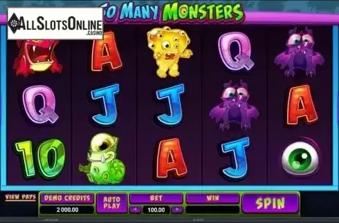 Screen8. So Many Monsters from Microgaming