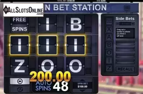 Win Screen 1. Spin Bet Station from Green Jade Games