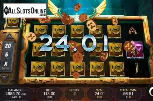Free Spins 5. Temple of Heroes from Kalamba Games