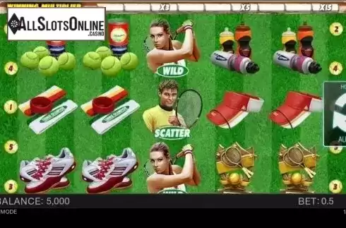 Screen3. Tennis Champions from Spinomenal