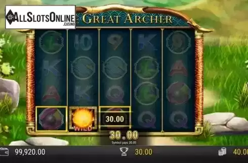 Win Screen 2. The Great Archer from D-Tech