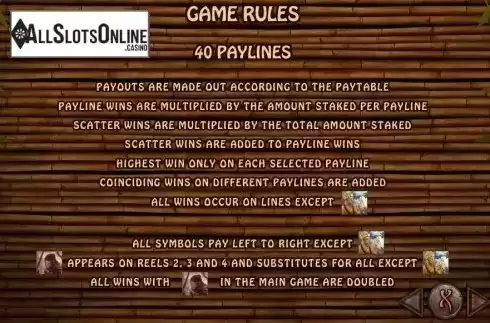 Paytable 4. The Journey West from TOP TREND GAMING